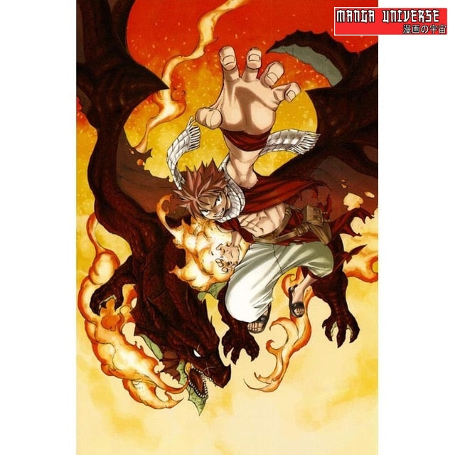 POSTER FAIRY TAIL NATSU - 20X30cm