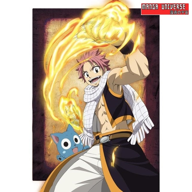 POSTER FAIRY TAIL NATSU - 20X30cm