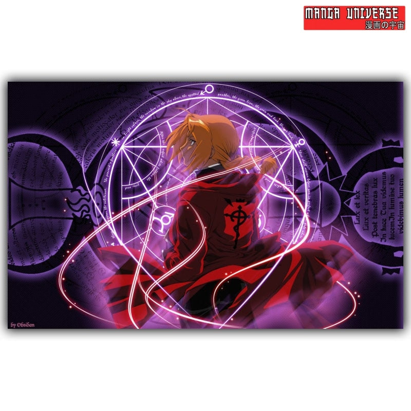 POSTER FULL METAL ALCHEMIST ENIGME - 20x30cm