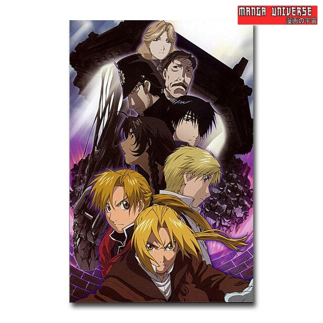 POSTER FULL METAL ALCHEMIST FAMILLE - 20x30cm