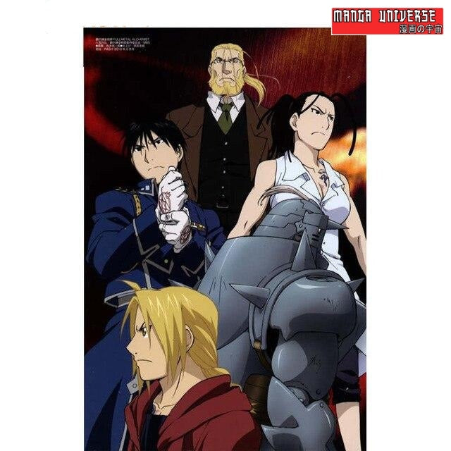POSTER FULL METAL ALCHEMIST HISTOIRE - 20x30cm