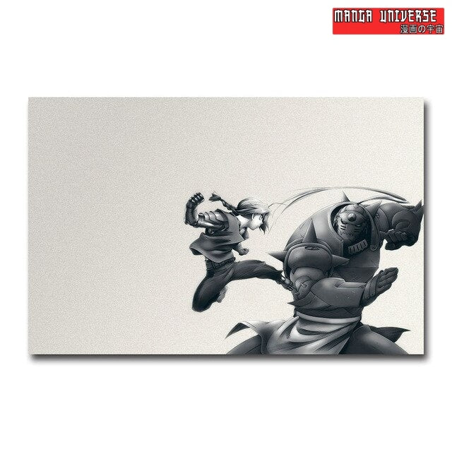 POSTER FULL METAL ALCHEMIST NOIR/BLANC - 20x30cm
