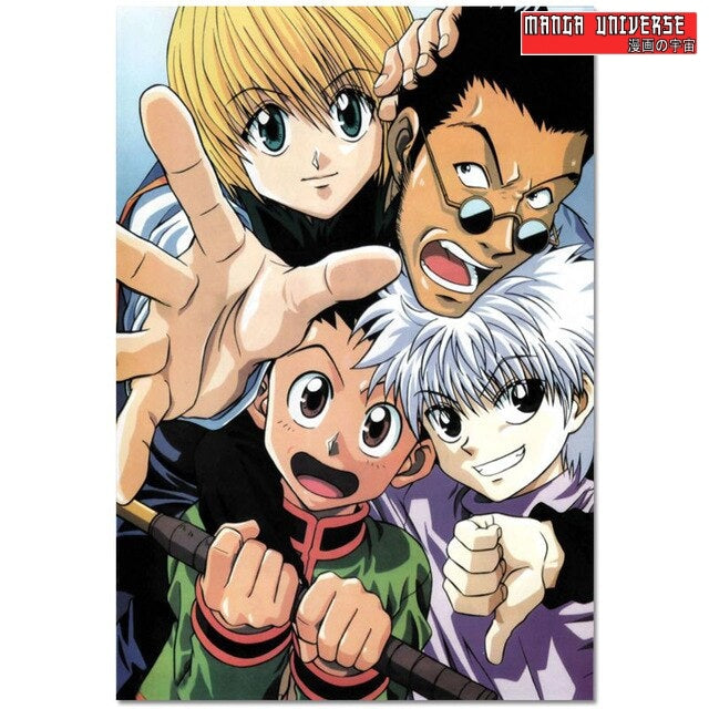 POSTER HUNTER X HUNTER EQUIPE - 27x40cm
