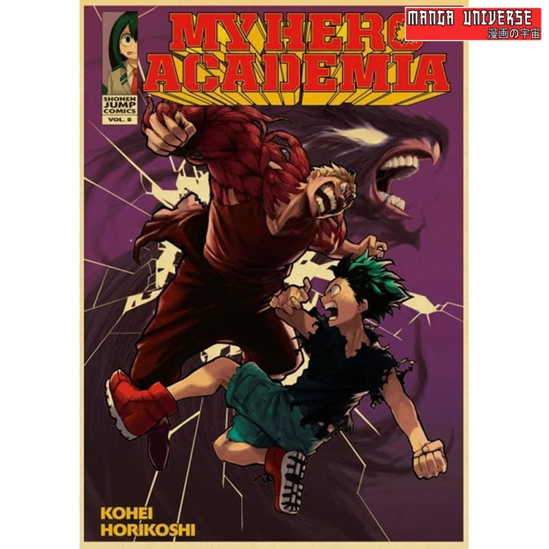 Poster my hero academia fight