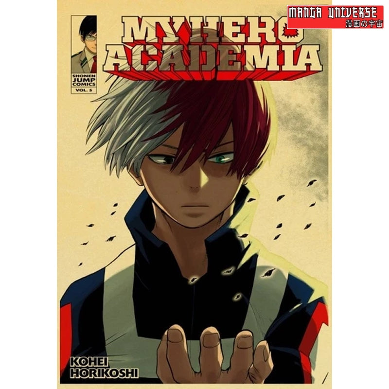 Poster my hero academia shoto