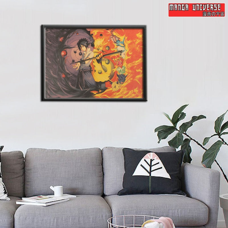 Poster naruto sasuke