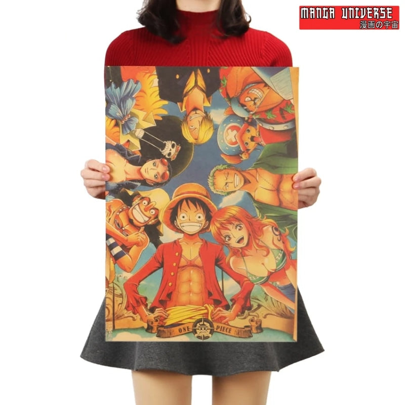 Poster one piece équipage