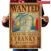 Poster one piece wanted franky