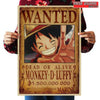 Poster one piece wanted luffy