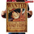 Poster one piece luffy wanted