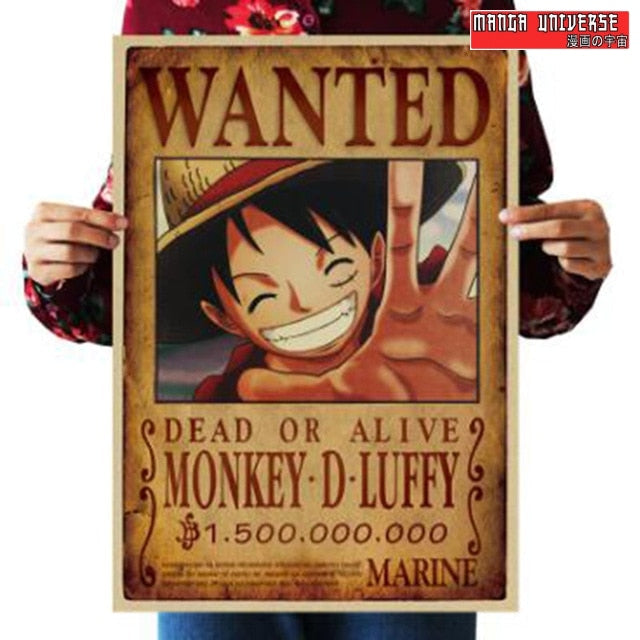 Tableau One Piece Wanted