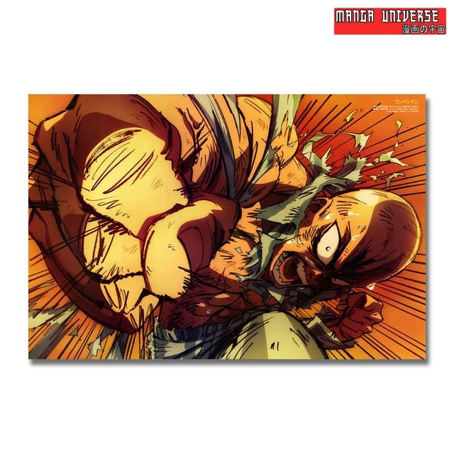 POSTER ONE PUNCH MAN SAITAMAS - 30x45cm
