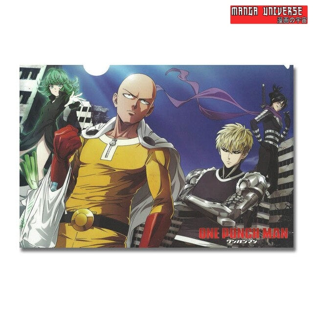 POSTER ONE PUNCH MAN SAITAMAS ET GENOS - 20x30cm