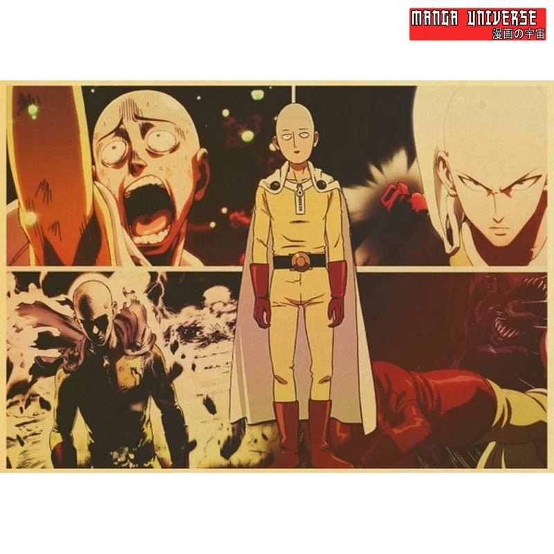 Poster saitama one punch man