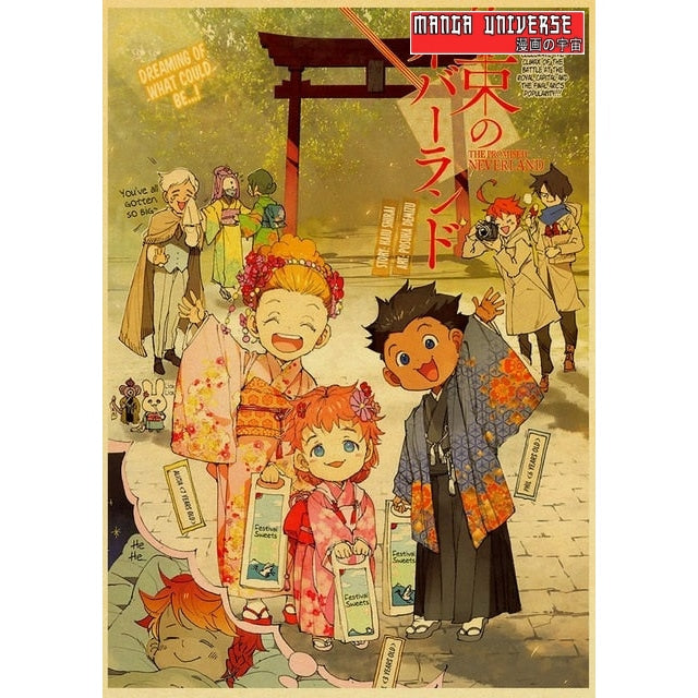 POSTER THE PROMISED NEVERLAND 1 - 42x30 cm