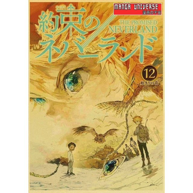 POSTER THE PROMISED NEVERLAND 1ere de couverture - 42x30 cm