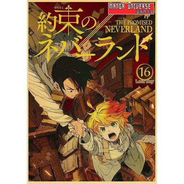 POSTER THE PROMISED NEVERLAND A L’aventure - 42x30 cm