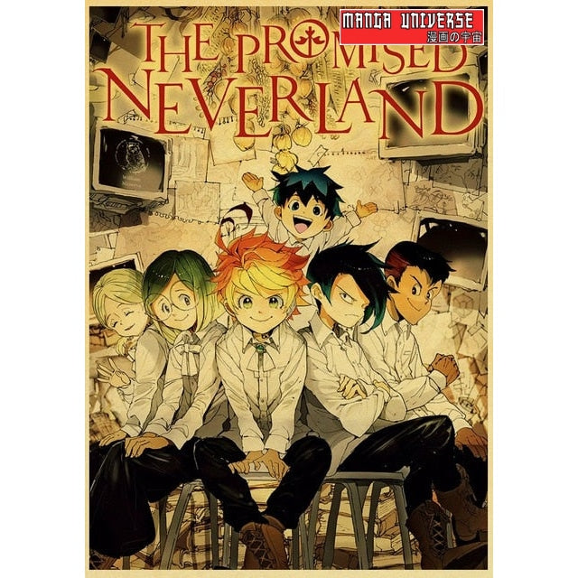 POSTER THE PROMISED NEVERLAND Grace Field House - 42x30 cm
