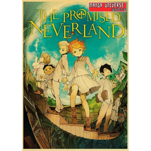 POSTER THE PROMISED NEVERLAND Grace Field House - 42x30 cm
