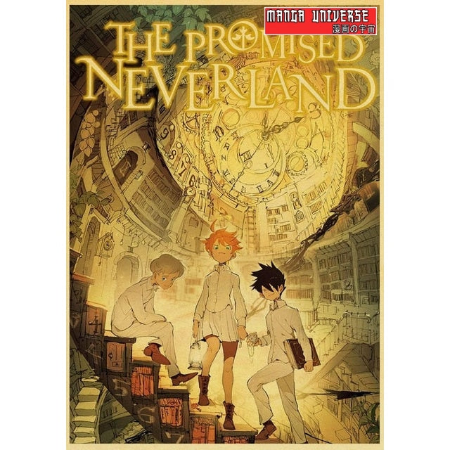 POSTER THE PROMISED NEVERLAND L’équipe parfaite - 42x30 cm