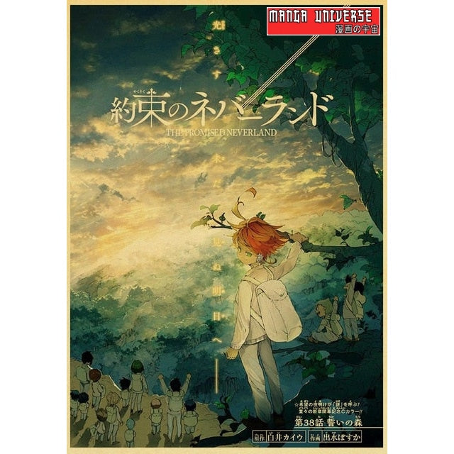 POSTER THE PROMISED NEVERLAND L’horizon - 42x30 cm