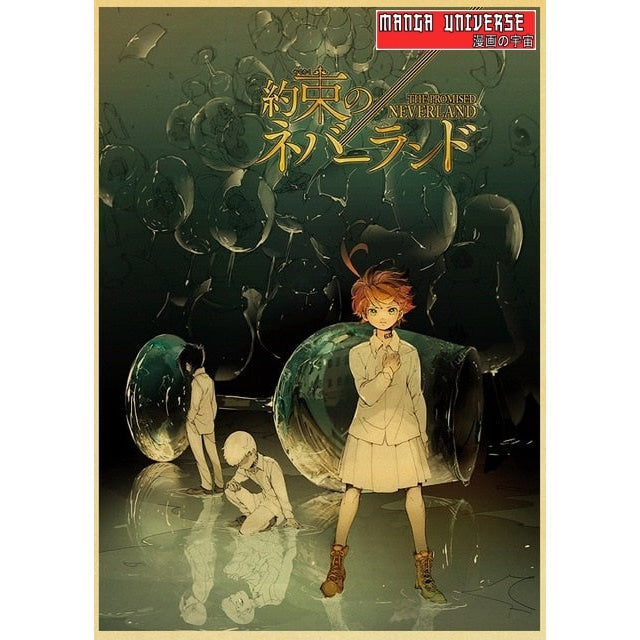 POSTER THE PROMISED NEVERLAND Trio de choc 2 - 42x30 cm