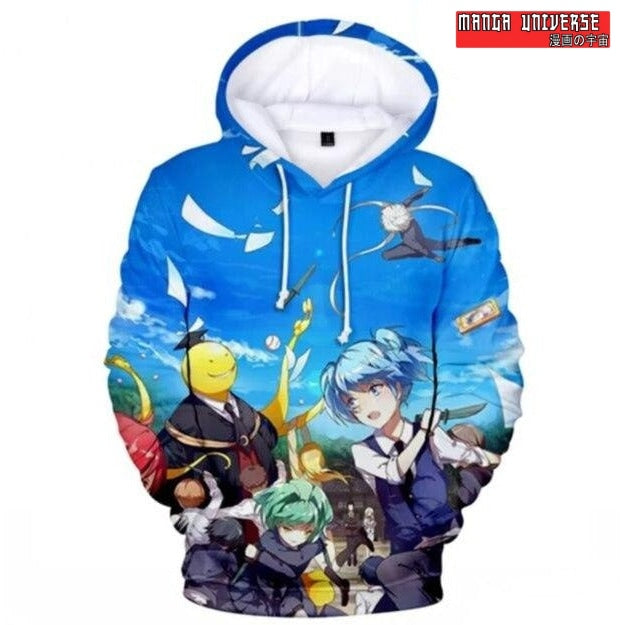 SWEAT ASSASSIN CLASSROOM CIEL - Bleu / S