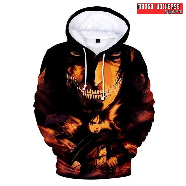 SWEAT ATTAQUE DES TITANS EREN - Eren / XS