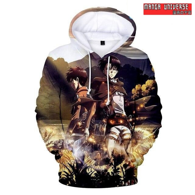 SWEAT ATTAQUE DES TITANS LIVAI EREN - Multi / XS
