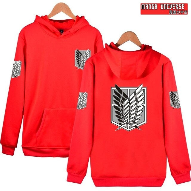 Sweat attaque des titans - Rouge / S