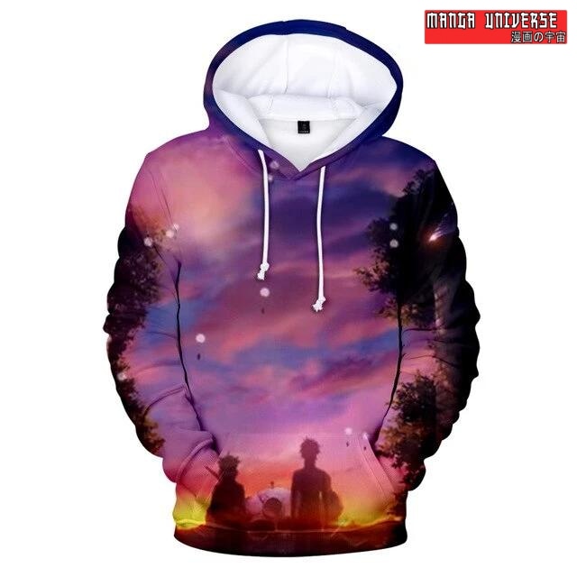 SWEAT BLACK CLOVER Horizon - Violet / XS