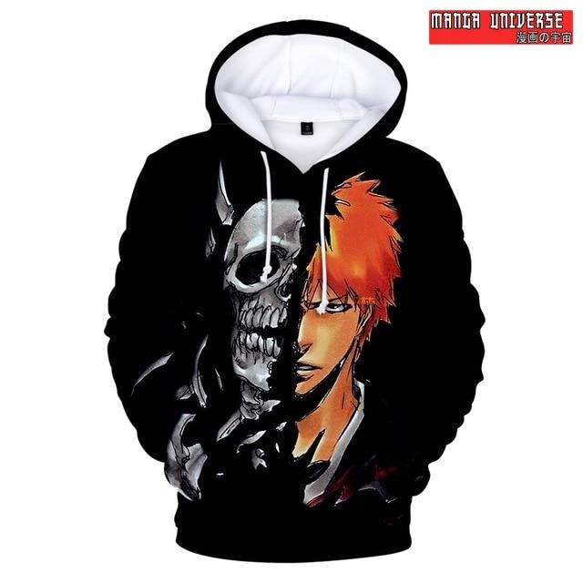 SWEAT BLEACH ICHIGO DOUBLE FACE 2 - Noir / XS