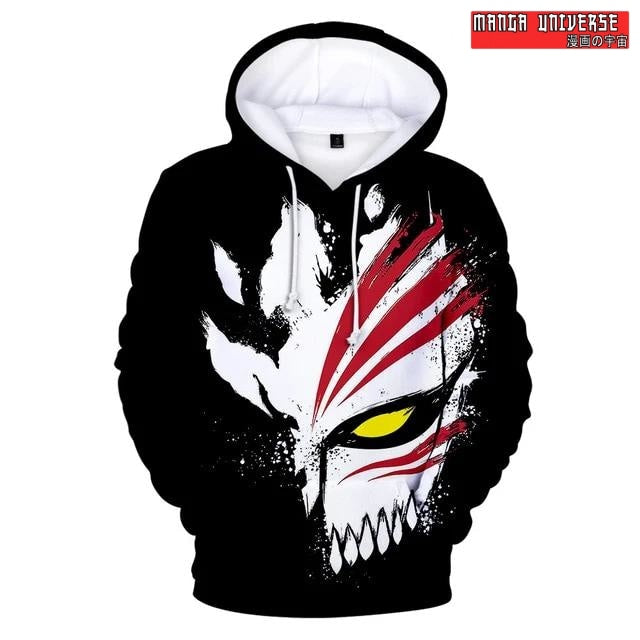 SWEAT BLEACH ICHIGO MASQUE TERREUR 2 - Noir / XS