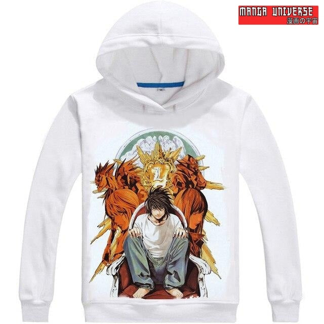 SWEAT DEATH NOTE L - Blanc / XS