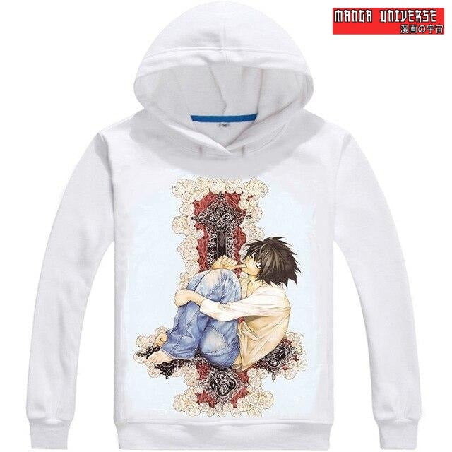 SWEAT DEATH NOTE L - Blanc / XS