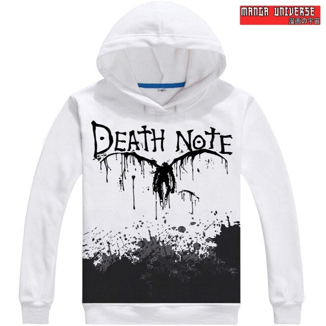 SWEAT DEATH NOTE RYUK MONSTRE - Blanc / XS