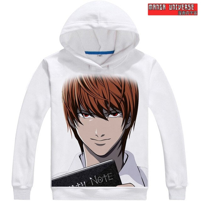 SWEAT DEATH NOTE YAGAMI - Blanc / XS