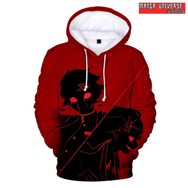 SWEAT DEMON SLAYER TANJIRO - Rouge / XS