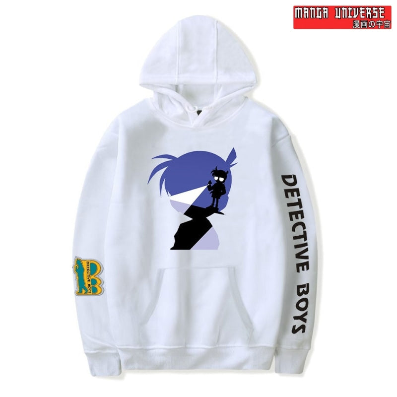 SWEAT DETECTIVE CONAN Mystère - Blanc / XS