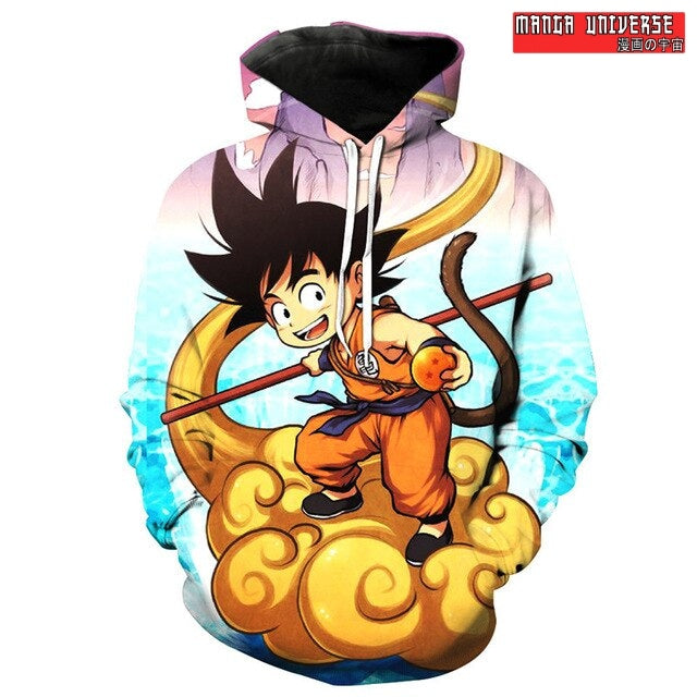 SWEAT DRAGON BALL PETIT GOKU - Orange / XS