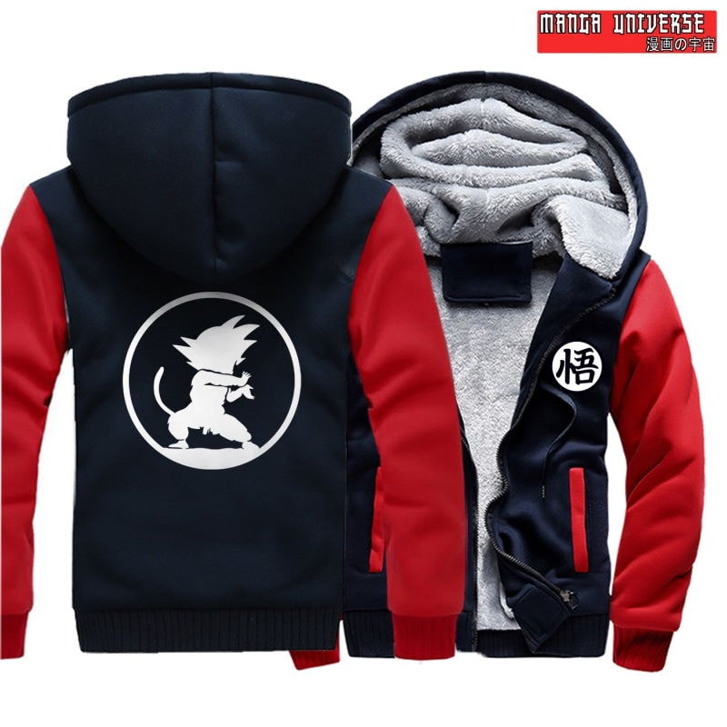 SWEAT DRAGON BALL PETIT GOKU - Rouge/Noir / XS