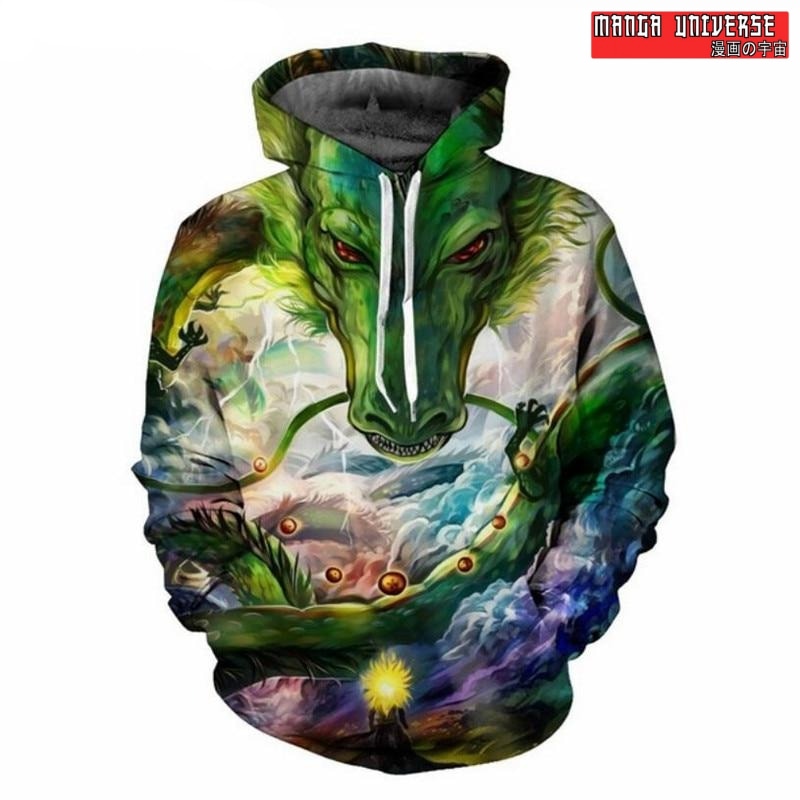 SWEAT DRAGON BALL SHENRON - Vert / XS