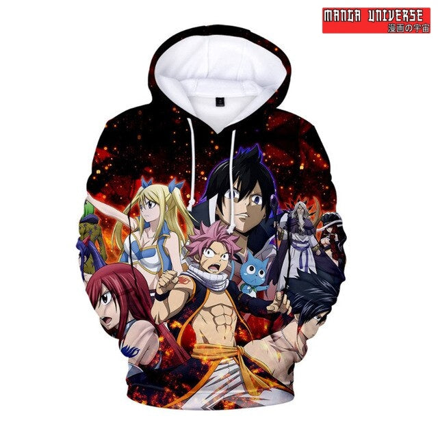 SWEAT FAIRY TAIL COMBATTRE - Multi / XS