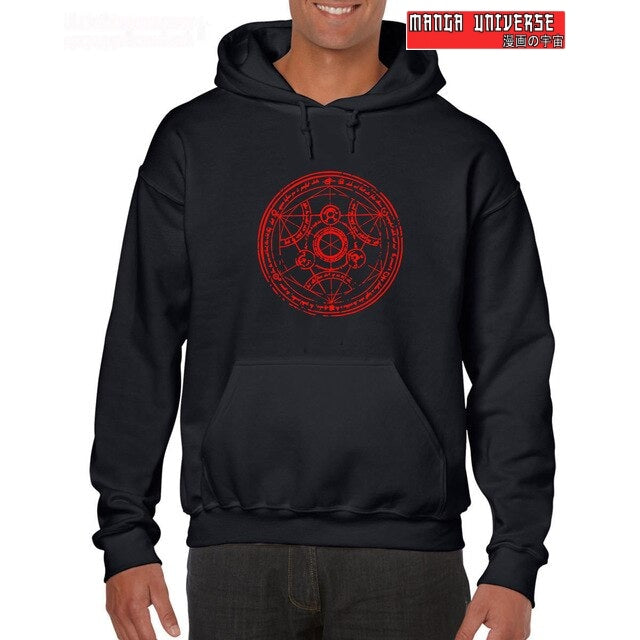 SWEAT FULL METAL ALCHEMIST EMBLEME SCIENCE - Noir / S