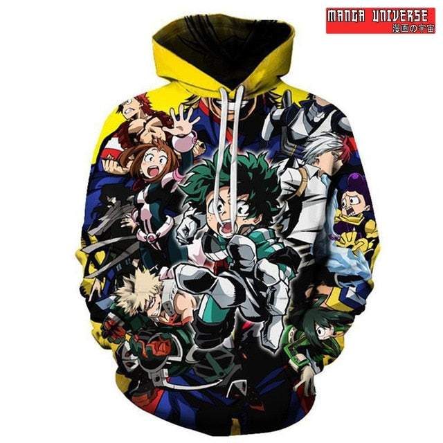 SWEAT MY HERO ACADEMIA - Multi / XS