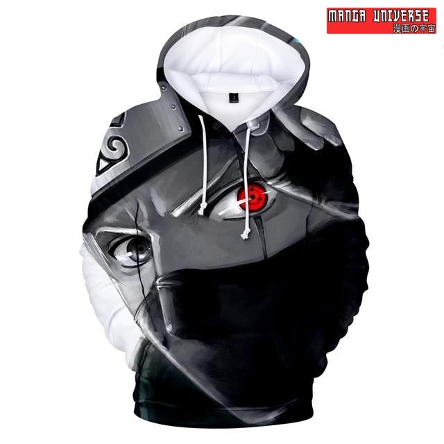 SWEAT NARUTO KAKASHI - Gris / XS