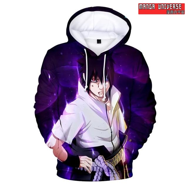 SWEAT NARUTO SASUKE - Violet / XS