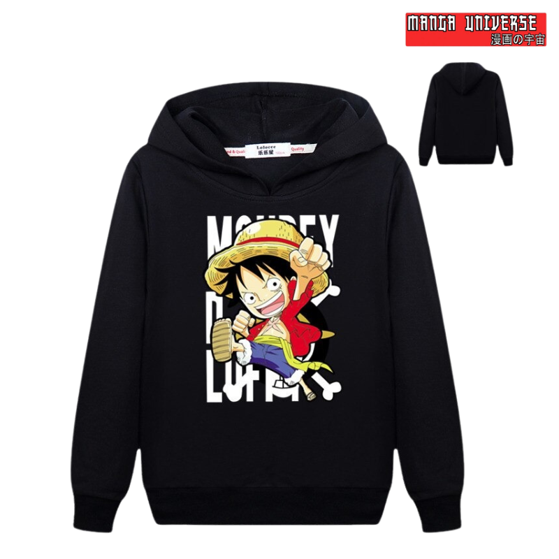 sweat luffy one piece enfant noir