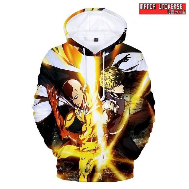 SWEAT ONE PUNCH MAN - Jaune / XS