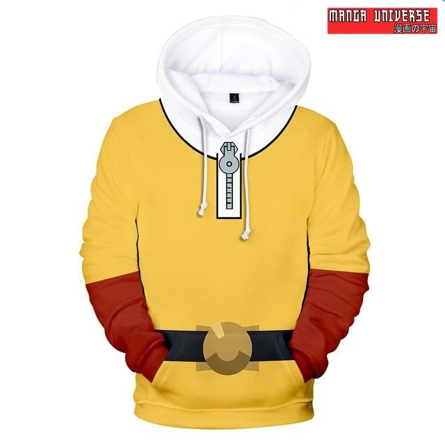 SWEAT ONE PUNCH MAN - Jaune / XS